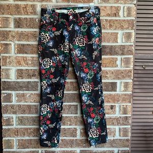 Anthropologie Pilcro Mid-Rise Skinny ankle Jeans